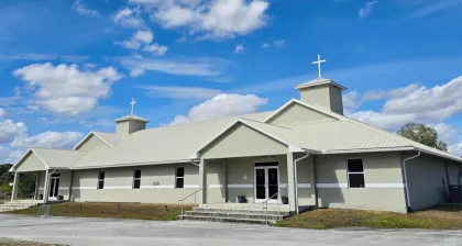 New Metal Roof on Church in Okeechobee