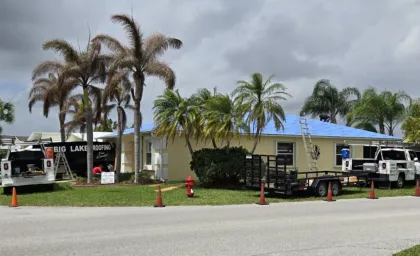 Reroof Dry-in in St. Lucie