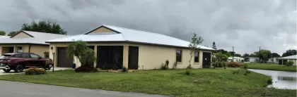 house metal roof
